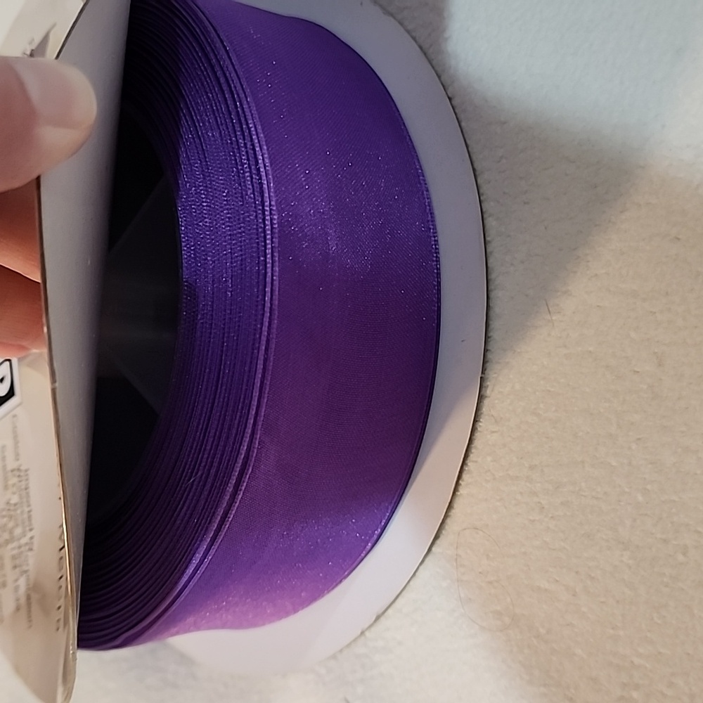 3 Rolls Kirkland Wire-edged Ribbon, 145 yards approx total - Picture 6 of 7